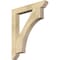 Ekena Millwork Westlake Slat Rough Sawn Bracket, Douglas Fir, 4"W x 30"D x 36"H BKT04X30X36WTL06RDF - alternate 1